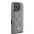 iPhone 16 Pro Max - GUESS Diamond Quilted Puffer Case - Grey 